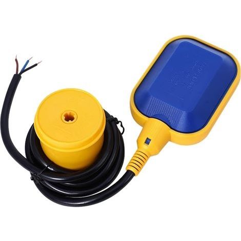 Interrupteur à Flotteur, Contrôle Automatique de Niveau d'eau, Flotteur Interrupteur pour Pompe Immergée, Contrôleur de Niveau d'eau Liquide, Interrupteur Flotteur pour Pompe, avec Câble de 3 Mètres (1/5)