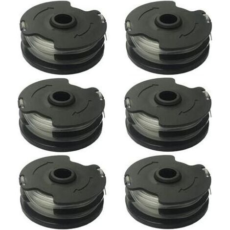 LaBlanc - Bobine de fil pour Parkside PRTA 20-Li A1 / B2 / C3 Bobines de Fil de Rechange pour débroussailleuse sans fil LIDL Parkside PRTA 20-Li A1 / B2 / C3, PRT 300 A1, PRT 550 A1 / A3 (6pcs) (1/5)