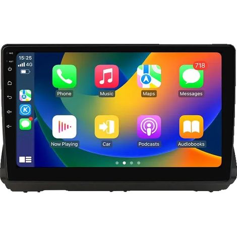 Reproductor de radio para coche, pantalla táctil, integración con smartphone, compatible con Dacia Sandero Stepway / Renault Talian 2021-2025, P2CP (2G 32G 4CORE)