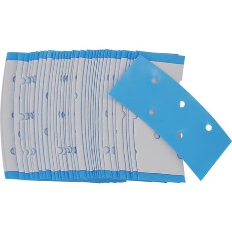 Perückenklebeband 36 Stück doppelseitiges wasserfestes Klebeband zur Befestigung von Spitzenperücken geeignet für Spitzenperücken und Haarteile blau (1/5)