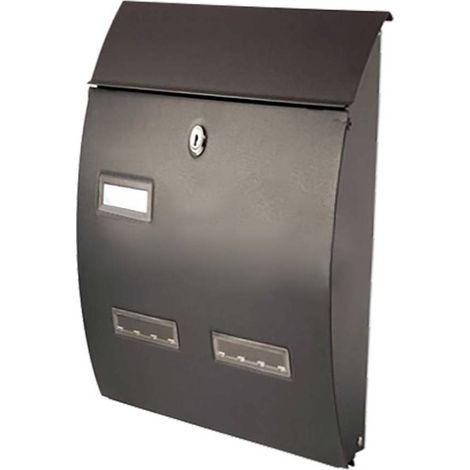 CASSETTA POSTALE PORTA RIVISTA '708B' cm 27 x 12 x H 40 - marrone