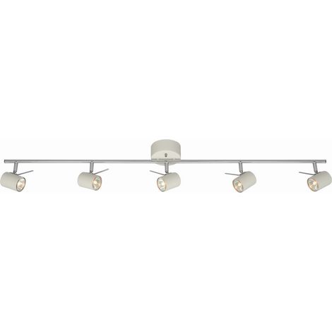 Markslojd HYSSNA - Barre Spolight pour plafond d'intérieur à 5 ampoules, blanc, GU10 (1/2)