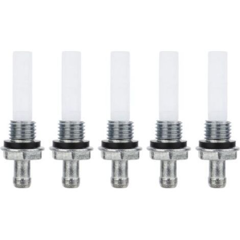 5 Pièces Filtres à Carburant Métalliques pour Moteurs 4 Temps Adaptés aux Modèles Populaires - (1/5)