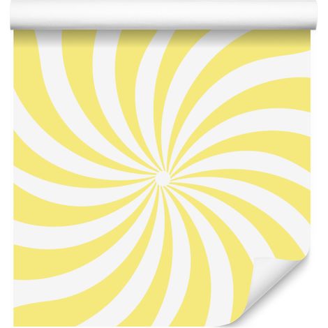 Papier peint crème style hippie pour salon et chambre 50x1000 cm (1/5)