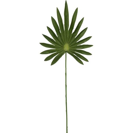 Feuille de Palmier Chamaerops artificielle en tissu H 79 cm (1/3)