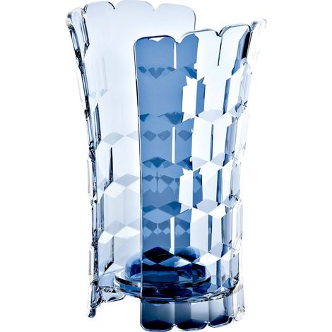 GUZZINI Portabicchieri Vanity Bio-Based 12 x 10,3 Cm H 18,30 Cm Blu