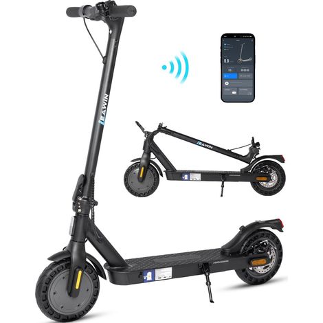 Trottinette électrique 500 W 375 Wh 30 km autonomie pneus 10 pouces pliable application antivol