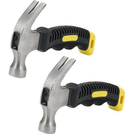 Lot de 2 mini marteaux à panne de 340,2 g, petits marteaux de 16,3 cm, petit marteau à panne pour une utilisation (1/5)