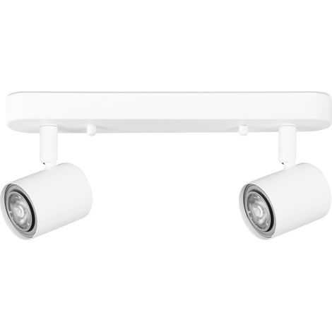 FORLIGHT Keeper Double proyector doble para boombilla GU10 en color blanco (1/5)