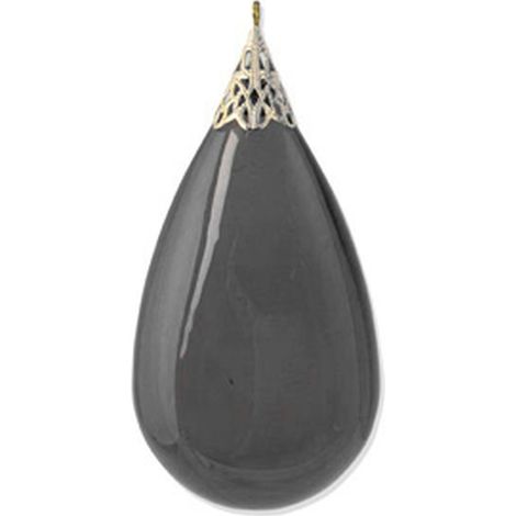 Décoration orientale - Goutte - Gris