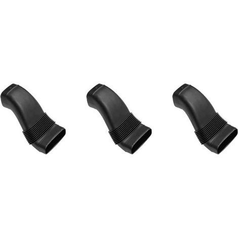 Boîtier de filtre à air 3X pour collecteur d'admission de radiateur compatible avec E53 X5 3.0I 3.0L L6 13711438471 (1/5)