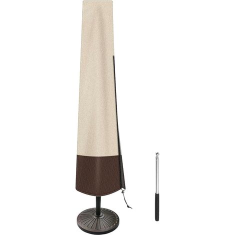 Funda impermeable y resistente a la lluvia para sombrilla de jardín, fabricada en tela Oxford, protección contra el polvo y el sol, 190 x 50 x 30 cm. (1/5)