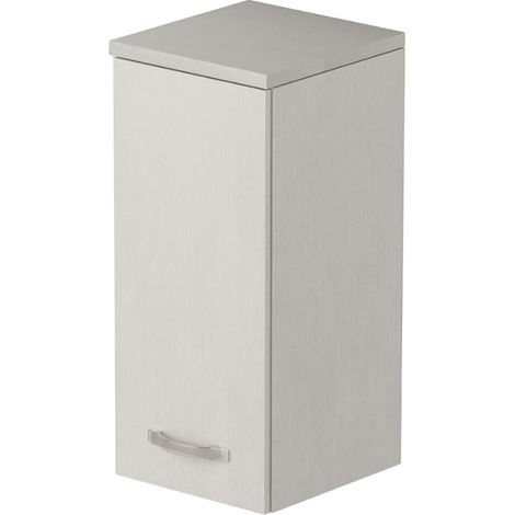 Pensile per lavanderia 1 anta con ripiano colore Bianco H77x36x38cm