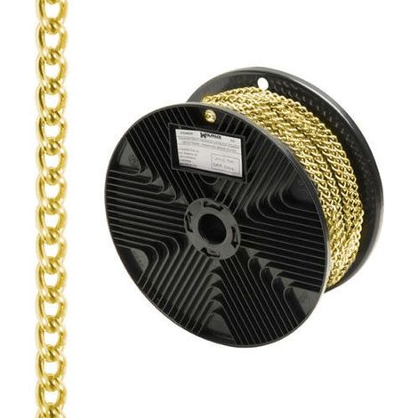 Catena decorativa a cordolo d'oro 2,0 mm./Rotolare 20 metri