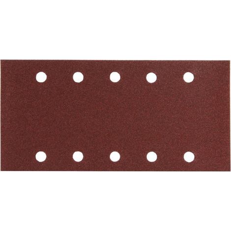 Makita Schleifpapier, 10 Stk., 115x229 mm, K 100, 10 Löcher (1/4)