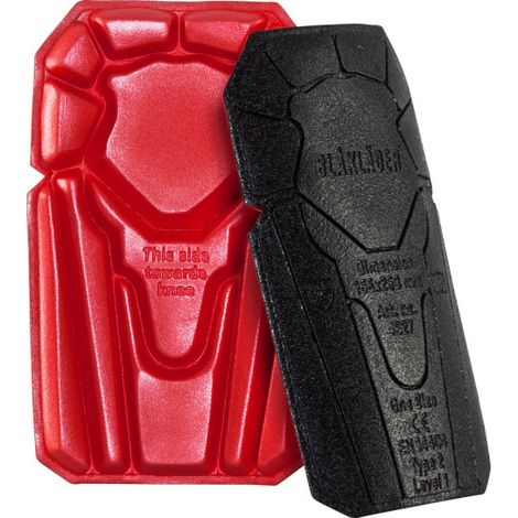 Knieschoner BLAKLADER T.TU - SCHWARZ/ROT - 402712039956-TU