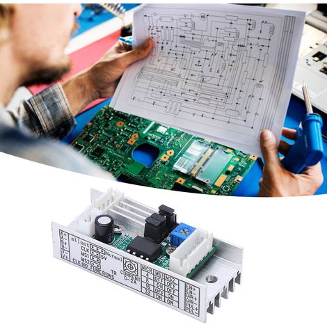 Contrôleur de moteur pas à pas de petite taille avec interface standard pour un câblage facile et une haute précision. (1/5)