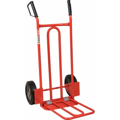KS Tools - Diable avec bavette roues pleines - 250 kg - 160.0229