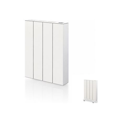 Emisor térmico seco ELIAN 500 W blanco con patas incluidas, Programable 24/7 (1/5)