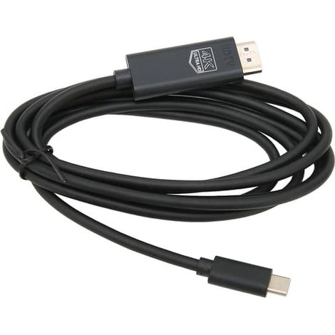 Câble adaptateur multimédia USB-C vers HD 4K sans latence Same Screen Cable pour téléphone et TV (1/5)