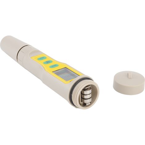 Hochpräzises pH-Meter im Stiftformat für Aquarien, Säure-Base-Messung, wasserdichter Wasserqualitätstester, batterielos (Lieferung in Pulverform), Modell PH024 (1/5)