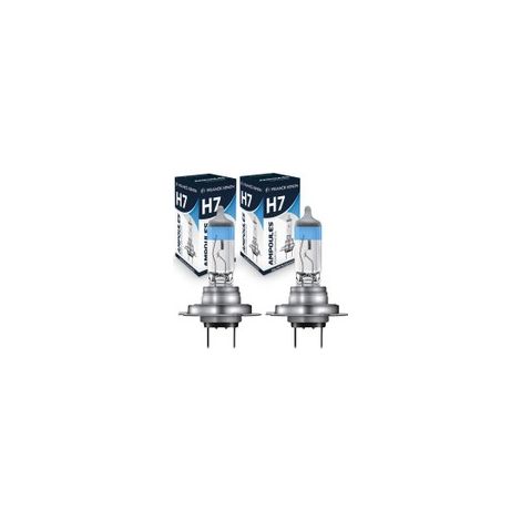 2 x Ampoules H7 100W 12V VISION PLUS RACING +180% - FRANCE-XENON - Lampes Halogène (1/5)