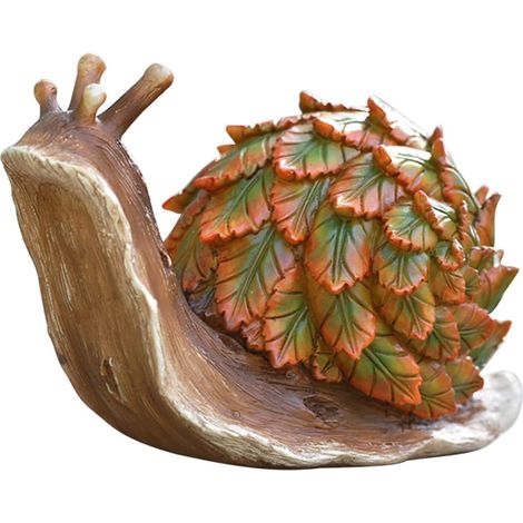 Escargot R sine D cor Jardin Balcon Maison Ornement Compact (1/5)