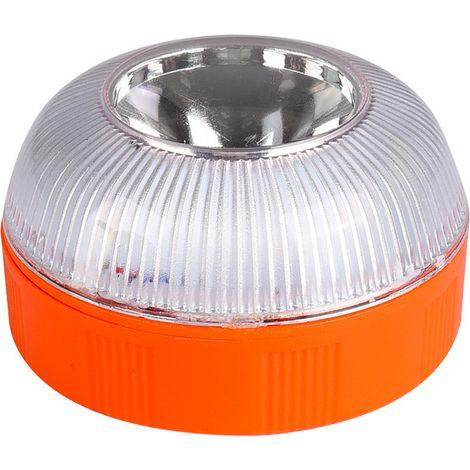 Luce di emergenza magnetica ricaricabile per auto, lampeggiante di sicurezza stradale, arancione