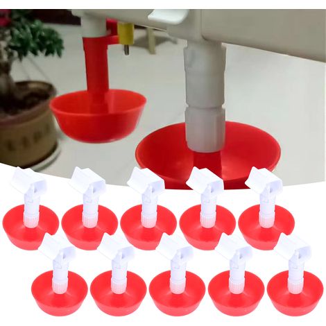10 unités/vendeur Abreuvoirs spéciaux pour poussins, abreuvoirs pour couveuses, abreuvoirs pour poules (1/5)