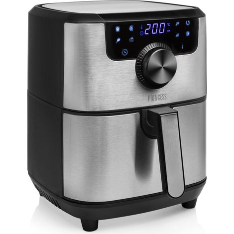 Friggitrice ad Aria Princess 01.182033.01.001 1500 W Nero Argentato 4,5 L (1/5)