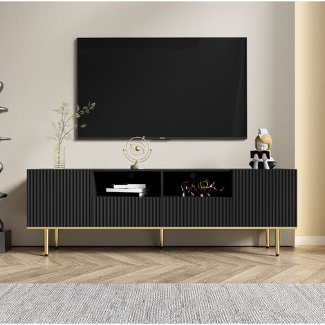 Mueble TV con 2 cajones y 2 puertas 165 cm OKMYHOME (1/5)