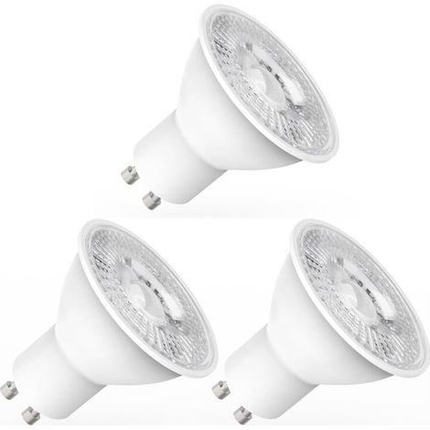 Ampoules LED GU10 5W - Équivalent 50W - 450 Lumens - Blanc Froid 6000K - Angle de 120° - Éclairage Énergétique et Économique (1/5)