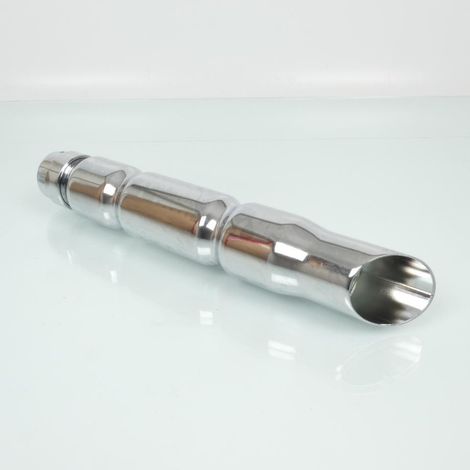 Silencieux d échappement Générique Slashcut chromé 370mm pour (1/5)