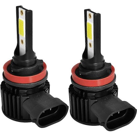 H11 LED-Lampen für Autoscheinwerfer, 6000K, 200W, 8000LM, Hochleistungs-Abblendlicht.