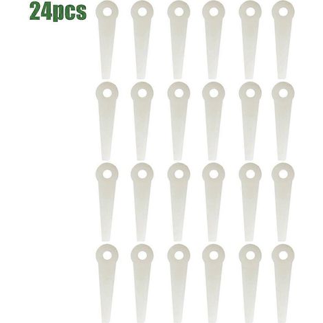 24 lames en plastique pour débroussailleuses Stihl Polycut 6-3, 20-3, 10-3 et 41-3 - Pièces de rechange et accessoires de jardin (1/5)