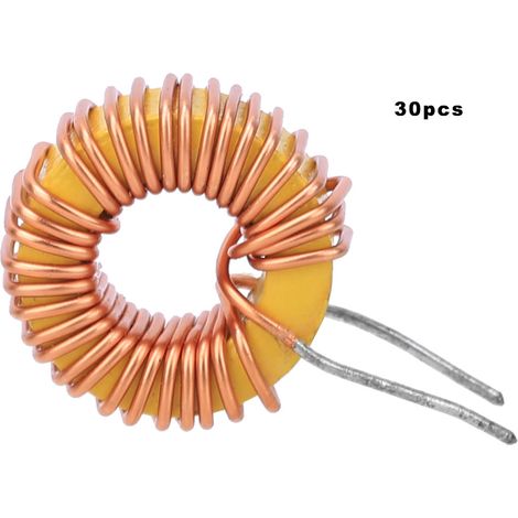 30 Bobines de fil inducteur toroïdal en cuivre de haute qualité pour carte de circuit imprimé PCB 5026 47µH 3A (1/5)