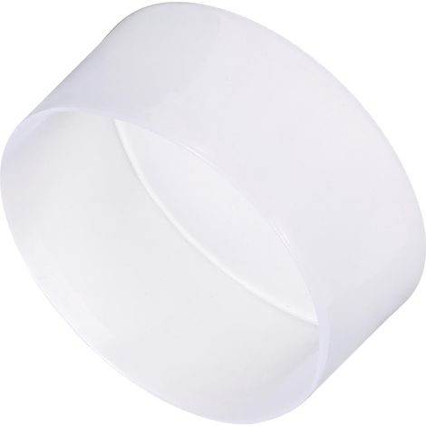 Embout Caoutchouc 130mm Transparent 50mm Hauteur Embouts de Tuyau Ronds en Vinyle, en Plastique, pour Tubes, Clôtures, Poteaux, Meubles, Rampes (1/5)