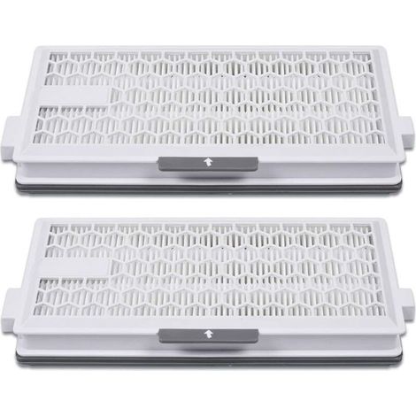 2er Pack Airclean Plus Filter für Miele Staubsauger C2 C3 C1, Typ 10107860 (1/4)