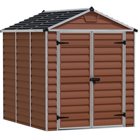 Canopia Skylight Casetta Da Giardino in Policarbonato 229X185X217 cm Ambra