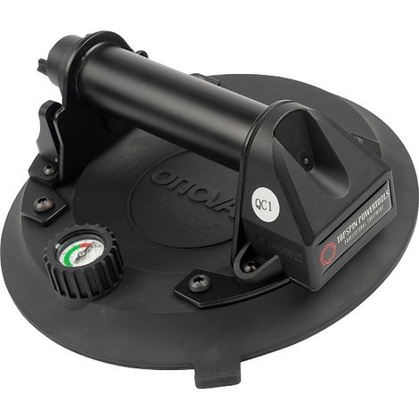 Ventouse électrique automatique légère – Capacité de levage jusqu'à 200 kg – Pression de maintien -55 kPa – Pour espaces confinés – Grabo