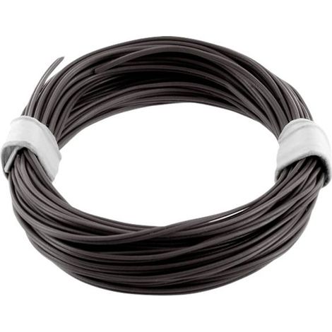 econ connect KZL2X008SW5 Cavo per cablaggi 2 x 0.08 mm² Nero 5 m