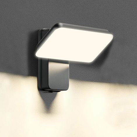 Applique murale extérieure IP65, Luminaire LED orientable à 350° – Étanche, lumière chaude – 220V, 18W – Idéal pour jardin, terrasse (1/5)