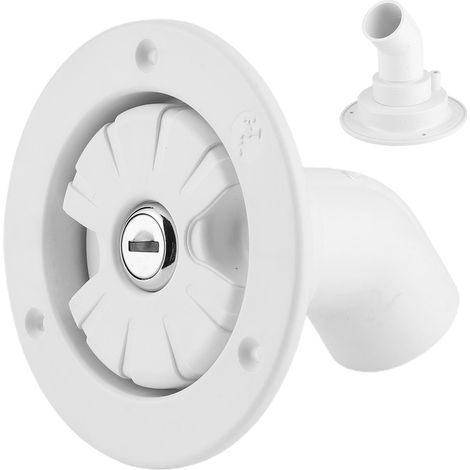 Filtre de remplissage d'eau douce à gravité verrouillable avec 2 clés pour caravane, bateau et remorque (1/5)