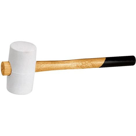 Gummihammer weiß 55 mm Fortis (1/2)