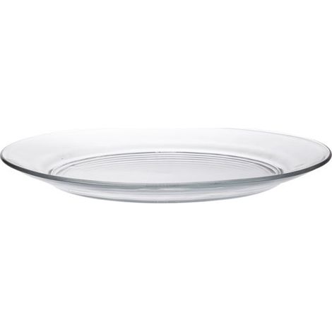 6 transparente Glasteller 28 cm - Duralex Scop Sa