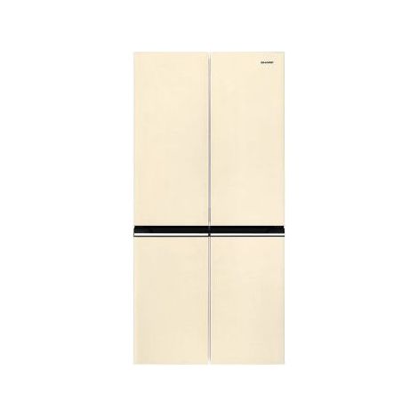 Frigorifero side-by-side Sharp SJ-NFA15IMXJE-EU2 libera installazione 4 porte 488 L Advanced NoFrost crema classe E