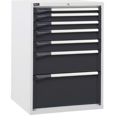 PROVOST - Armoire métallique Master semi-pro 7 tiroirs - Format 36x36 cm