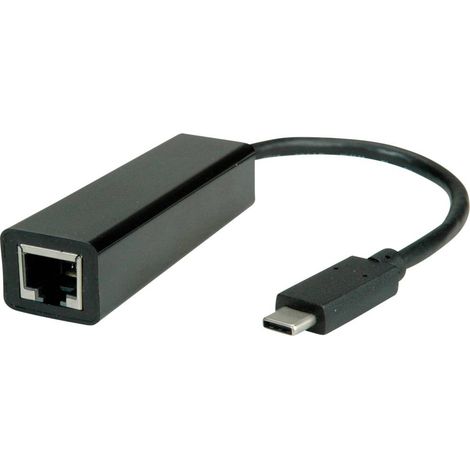 Value réseau informatique Adaptateur [1x USB-C® mâle - 1x RJ45 femelle] Y155622 (1/4)