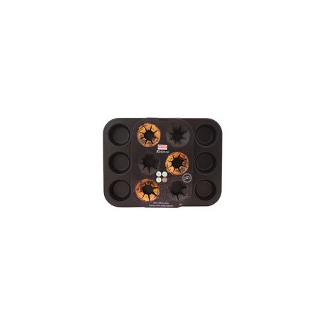 STAMPO MUFFIN 12 IMPRONTE REBECCA 35X26XH3CM 6 PZ