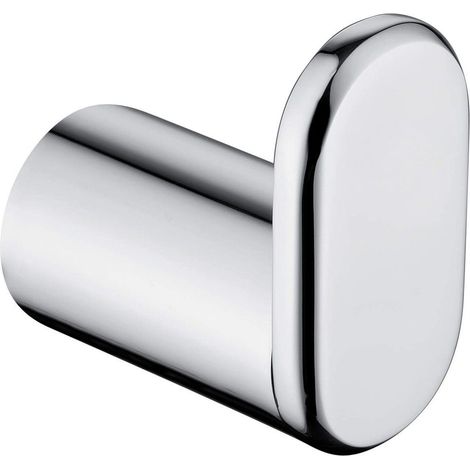 Gancio singolo per bagno in acciaio finitura cromo - Endor